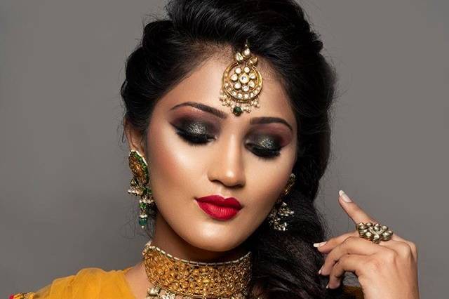 Bridal makeup