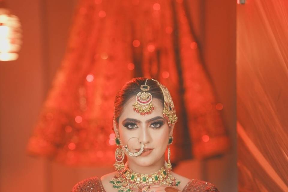 Bridal make-up