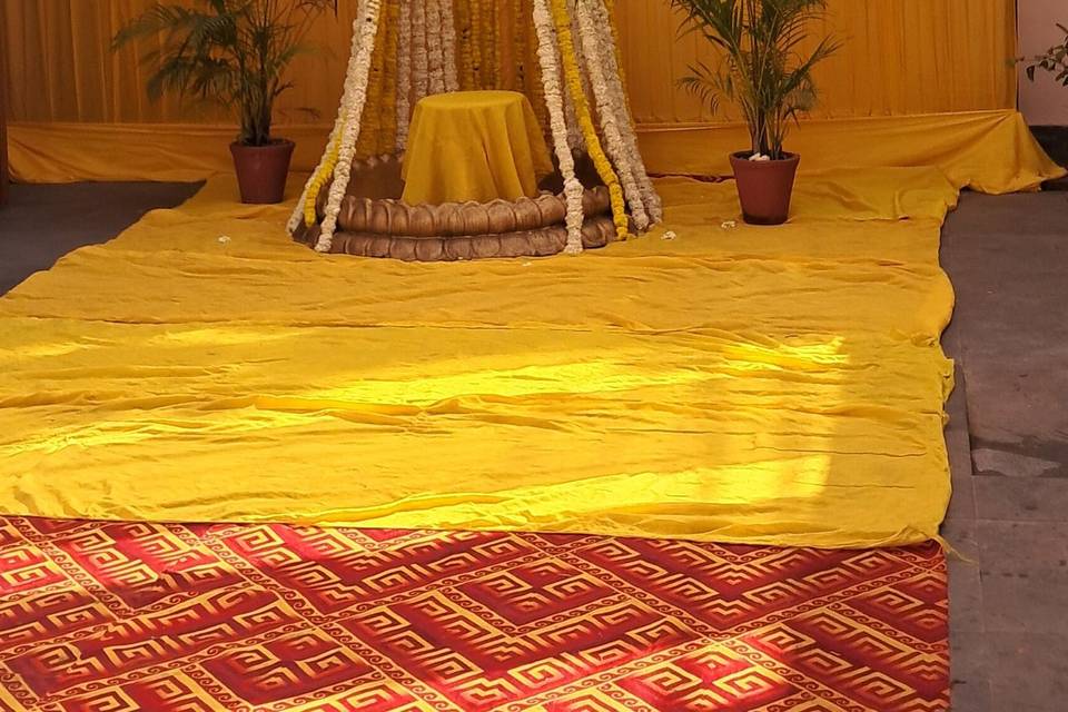Haldi decor