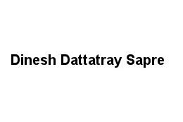 Dinesh Dattatray Sapre