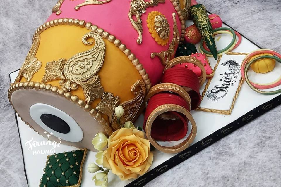 Mehendi cake