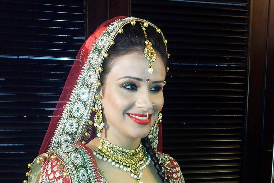 Bridal makeup