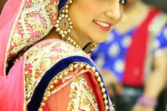 Bridal makeup