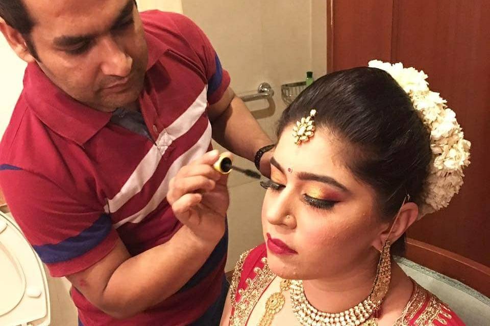 Bridal makeup