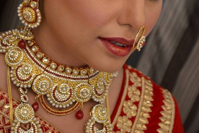 Bridal makeup