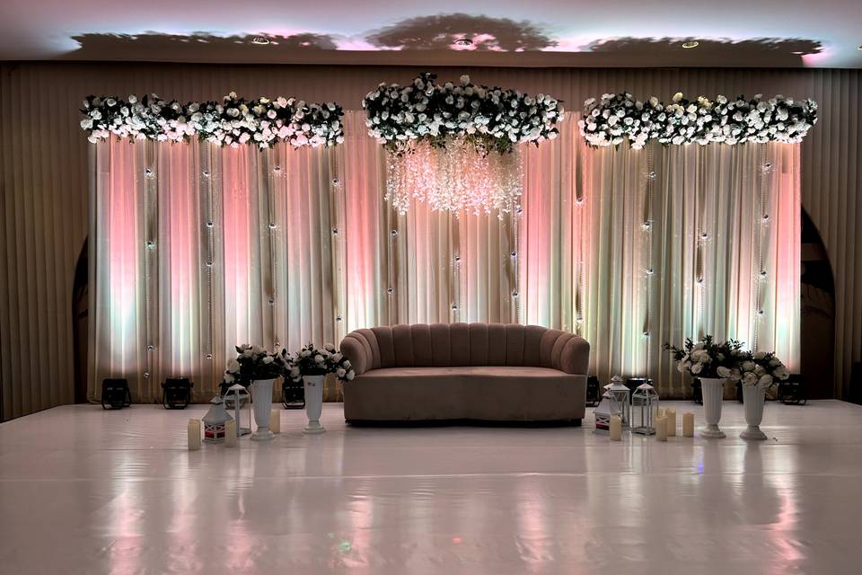 Reception stage