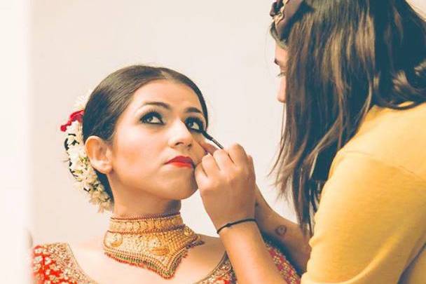 Bridal makeup