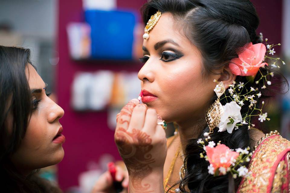 Bridal makeup