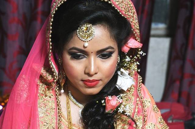 Bridal makeup