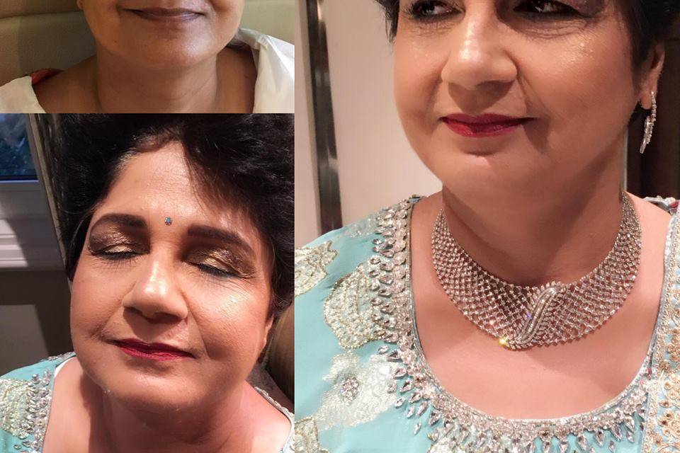 Bridal makeup