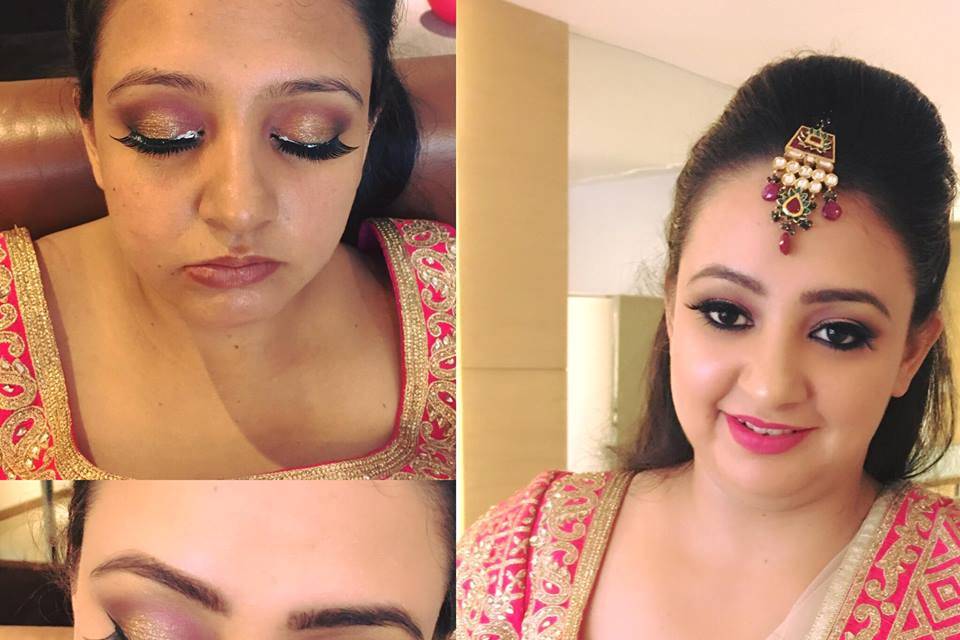 Bridal makeup