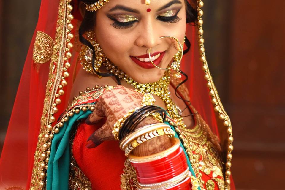 Bridal makeup