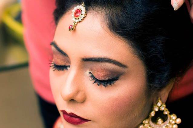 Bridal makeup