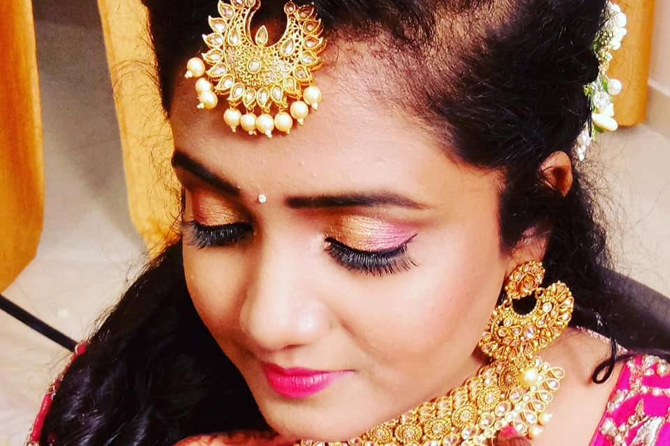 Bridal makeup