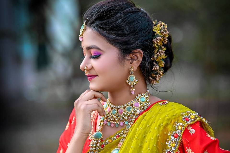 Bridal makeup