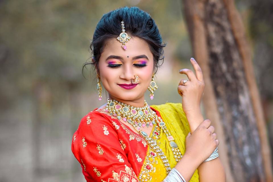 Bridal makeup