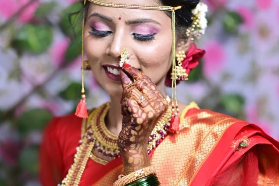 Bridal makeup