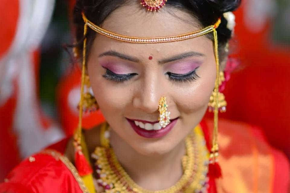 Bridal makeup