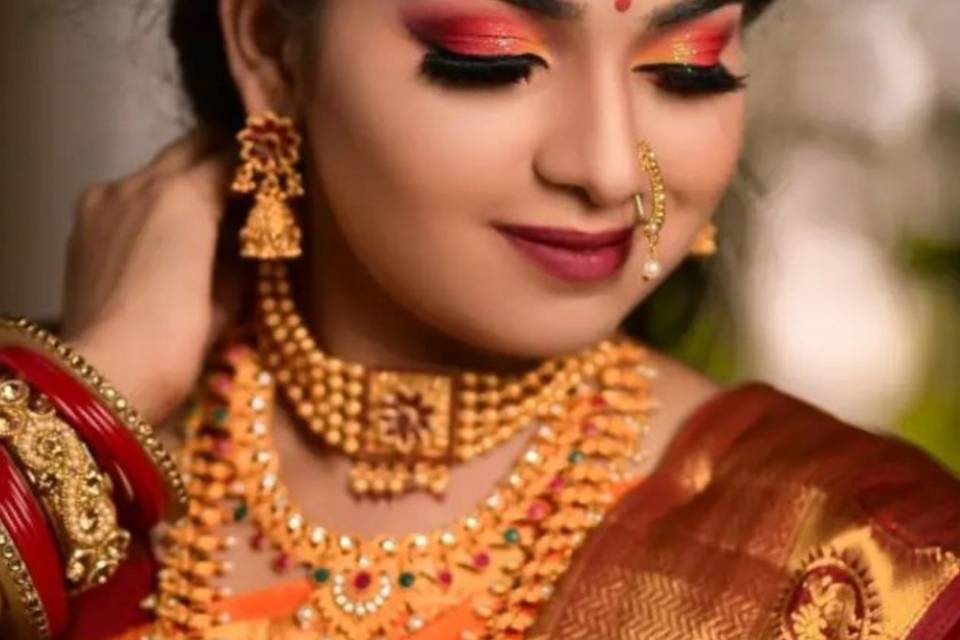 Bridal makeup