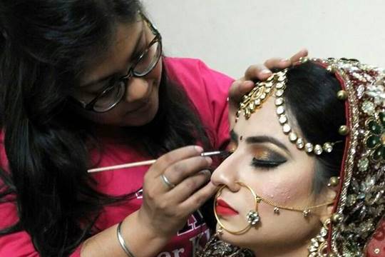 Bridal makeup