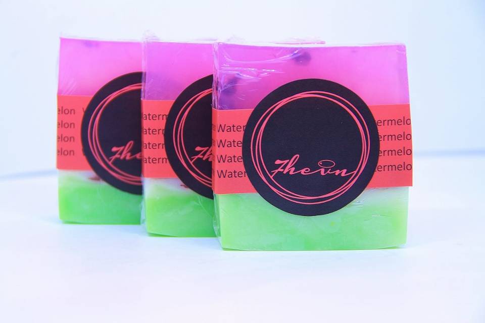 Watermelon soaps