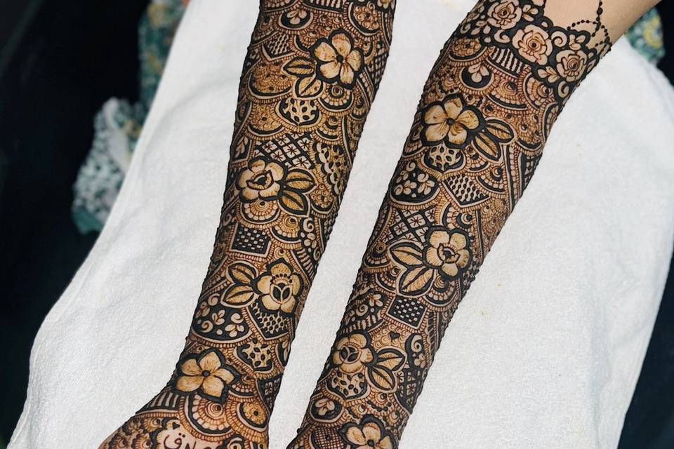 Bridal mehendi