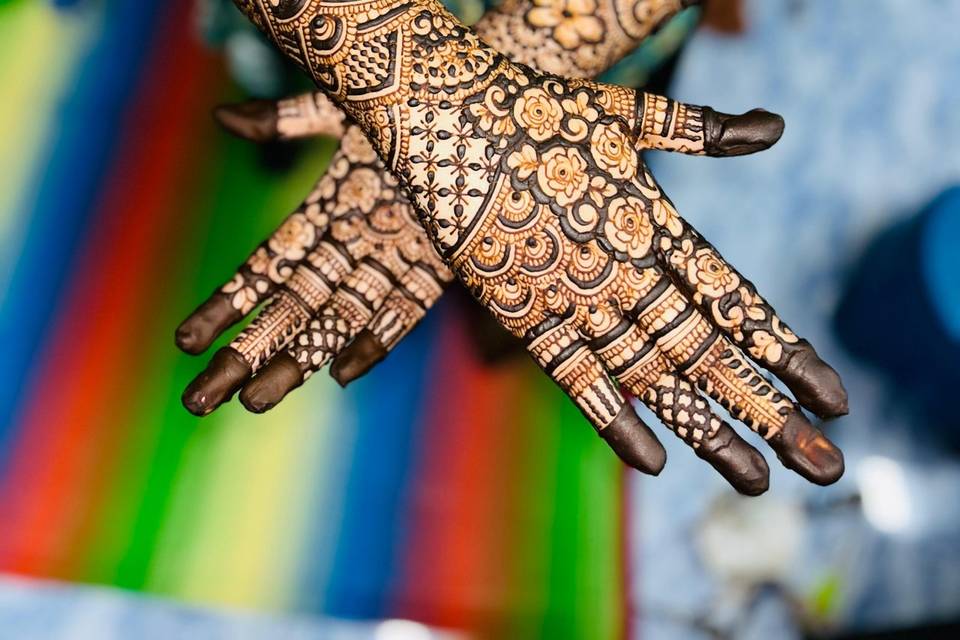 Bridal mehendi