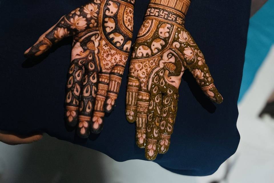 Bridal mehendi