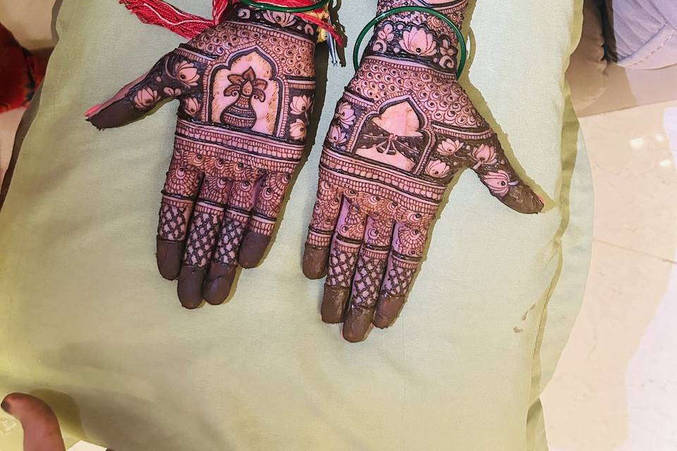 Bridal mehendi