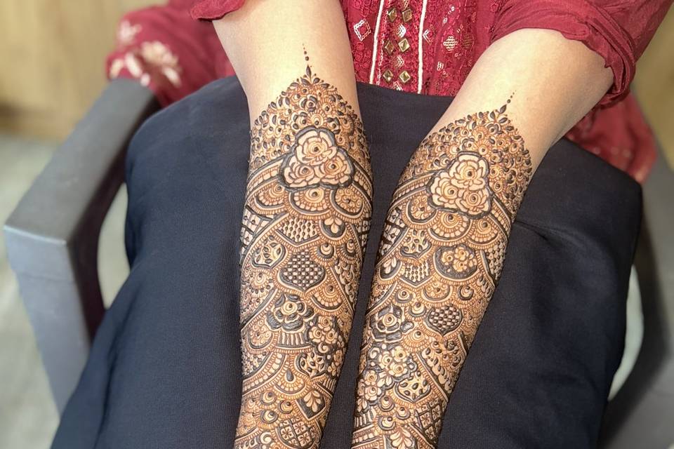 Bridal mehendi