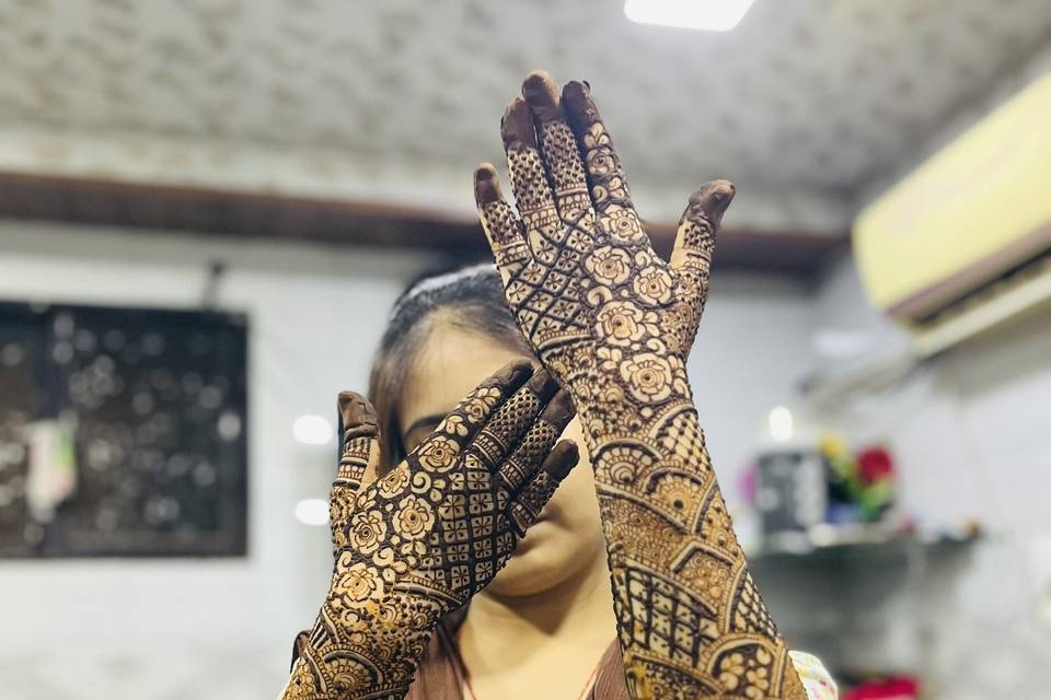 Bridal mehendi