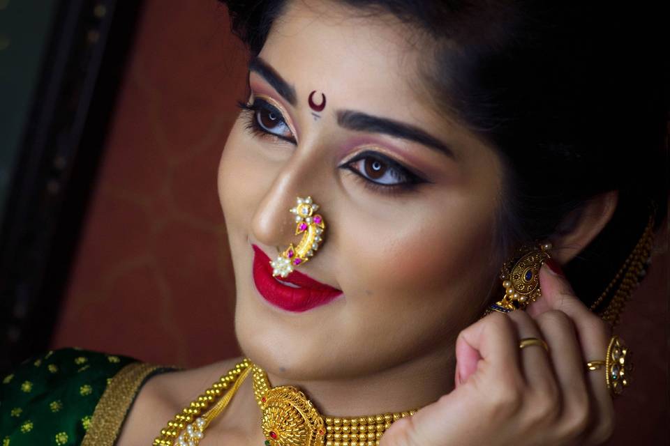 Bridal makeup