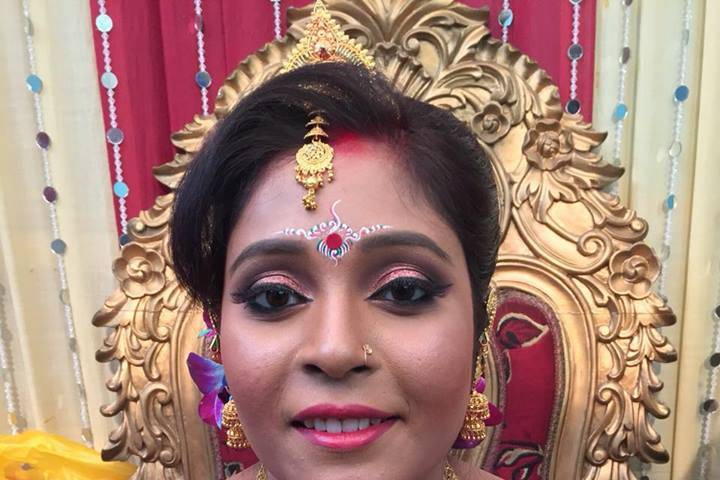 Bridal makeup