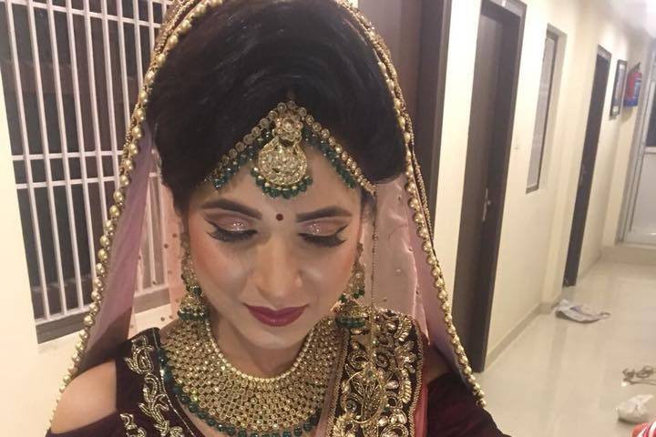 Bridal makeup