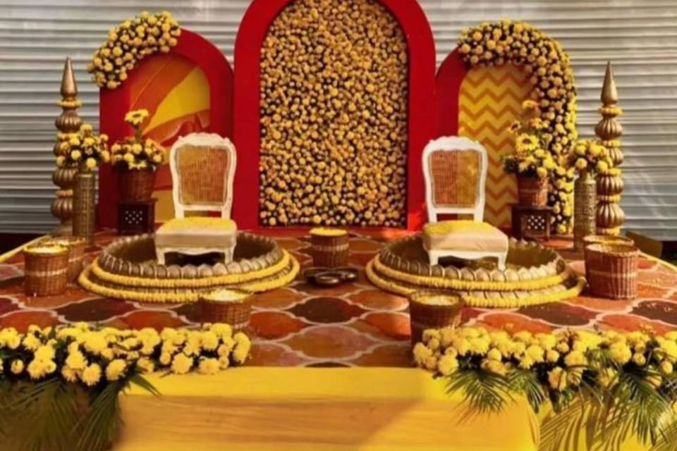 Haldi decor