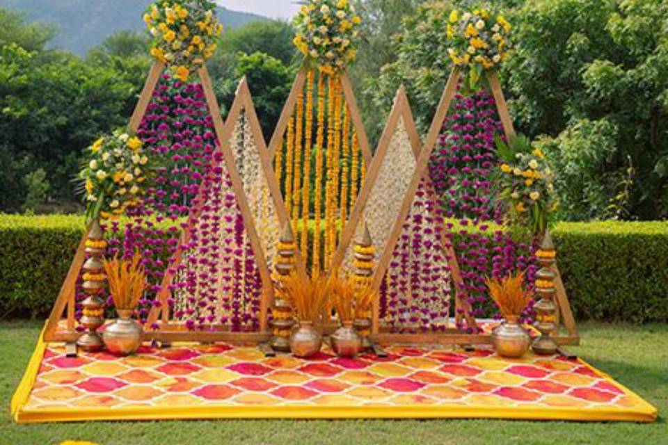 Haldi decor