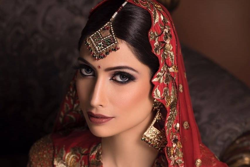 Bridal look