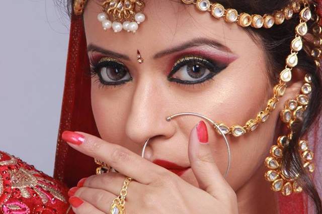 Bridal makeup