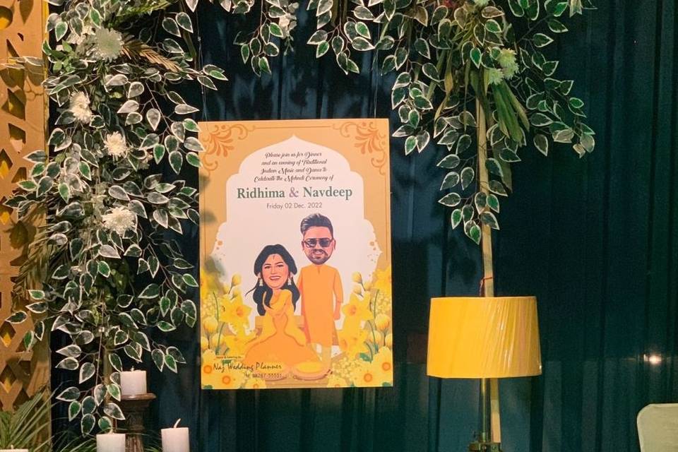 Haldi decor