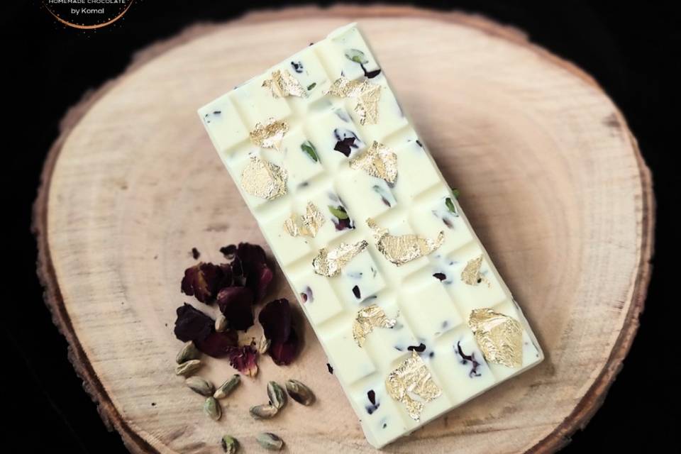 Rose Pistachio Bar