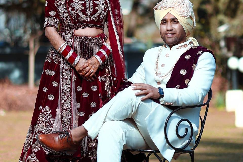 Ankush weds Sangeeta