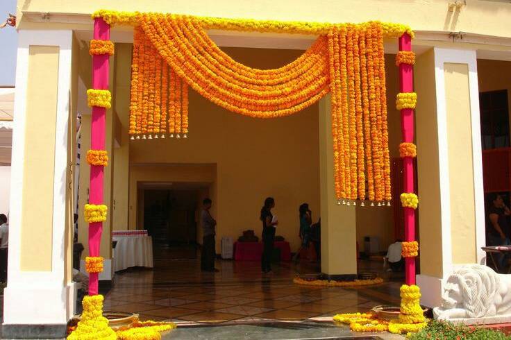 Marigold entrance