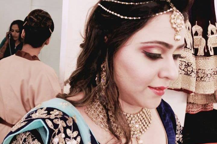 Bridal makeup