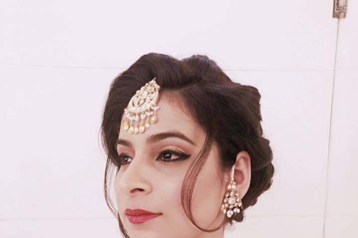 Bridal makeup