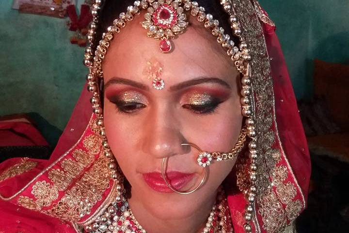 Bridal makeup