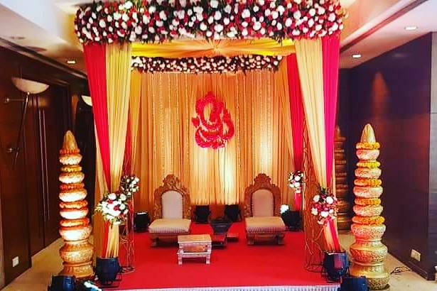 Vidhi mandap banquet