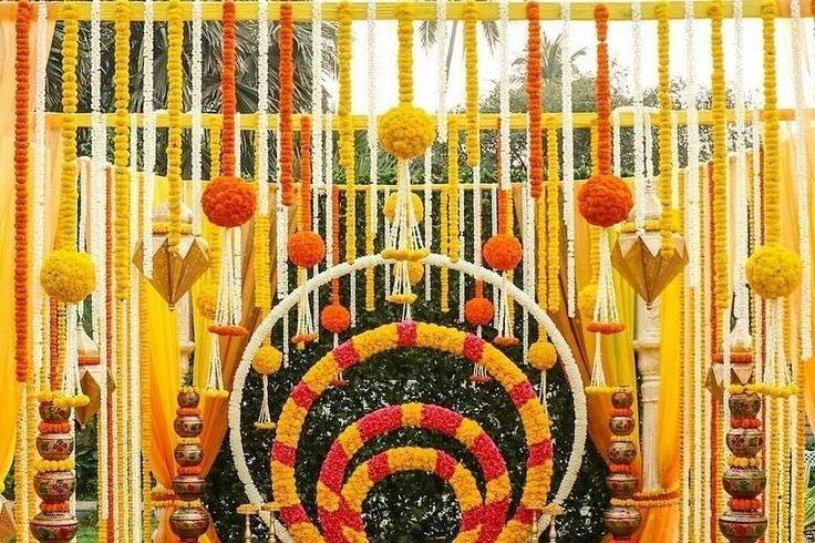 Haldi decor