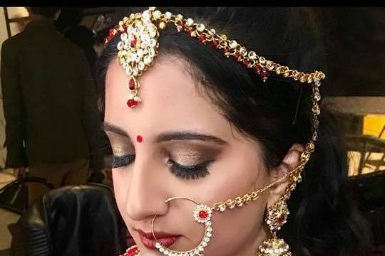 Bridal makeup