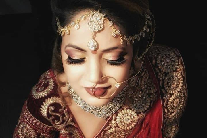 Bridal makeup