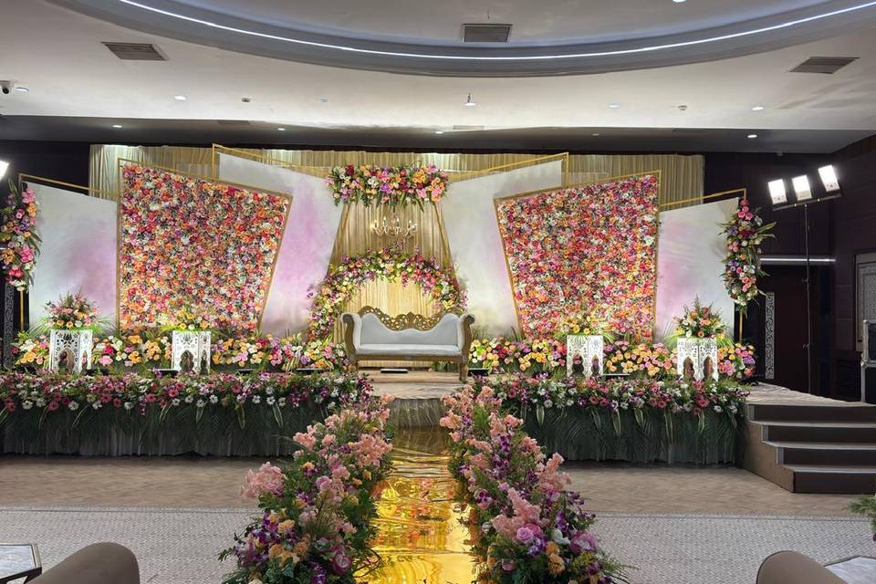 Floral Elegance Stage